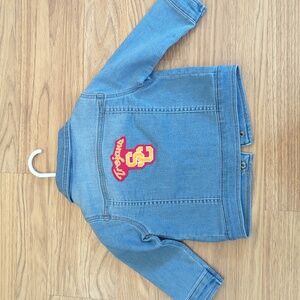 USC Trojans Jean Jacket Denim Jacket unisex Size 12 Months  12M
